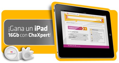 Arrancamos ChaXpert regalando 2 iPad